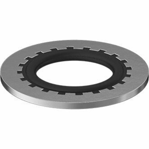 Bsc Preferred Zn-Plated ST with Buna-N Rubber Seal Washer High-Pressure-Rated 5/8 Screw 0.615 ID 1.193 OD, 5PK 93783A035